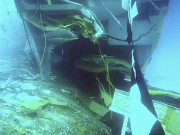 Imágenes submarinas del crucero Imágenes submarinas del crucero