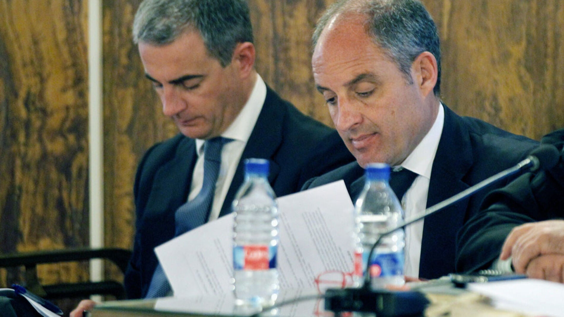 Francisco Camps durante el juicio