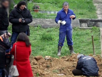 Exhumación de una tumba 