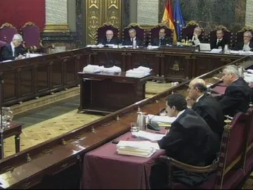 Sala del juzgado del juicio a Garzón Sala del juzgado del juicio a Garzón