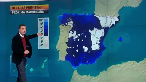 La previsión del tiempo, 18-01-2012, noche La previsión del tiempo, 18-01-2012, noche
