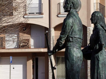 El domicilio donde residía el detenido