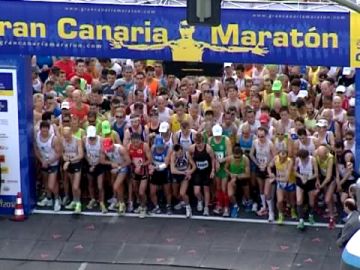 Más de 4.000 atletas en la Gran Canaria Maratón