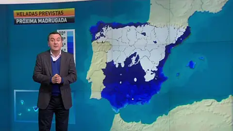 La previsión del tiempo, 24-01-2012, noche La previsión del tiempo, 24-01-2012, noche