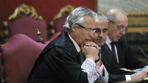 Baltasar Garz&oacute;n, en el juicio por la cusa del franquismo
