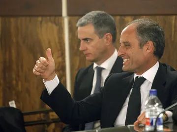 Ricardo Costa y Francisco Camps Ricardo Costa y Francisco Camps