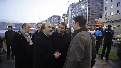 El alcalde de A Coruña, Carlos Negreira El alcalde de A Coruña, Carlos Negreira