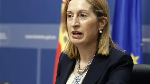 Ana Pastor en Rueda de Prensa Ana Pastor en Rueda de Prensa