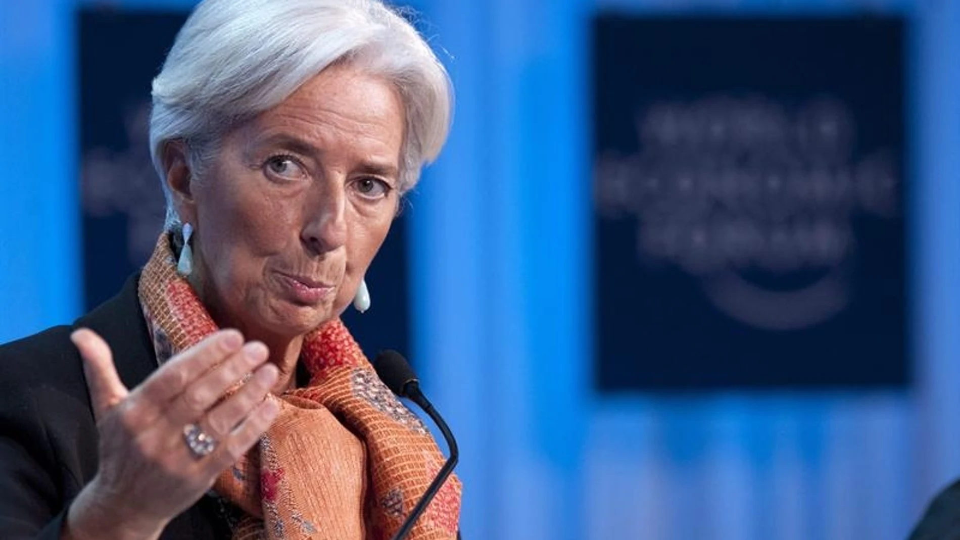 La directora del FMI, Christine Lagarde La directora del FMI, Christine Lagarde