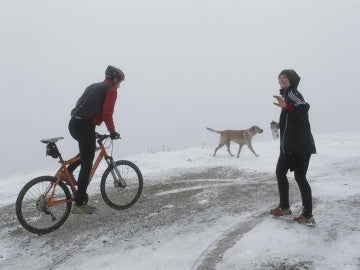 Temporal de nieve en Navarra