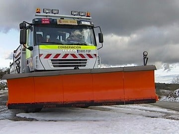 Fuertes nevadas en Castilla y León