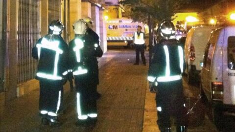 Regresan a sus hogares las familias desalojadas anoche de un edifico de Getafe