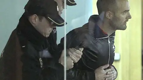 El etarra Ibai Beovide durante un juicio El etarra Ibai Beovide durante un juicio