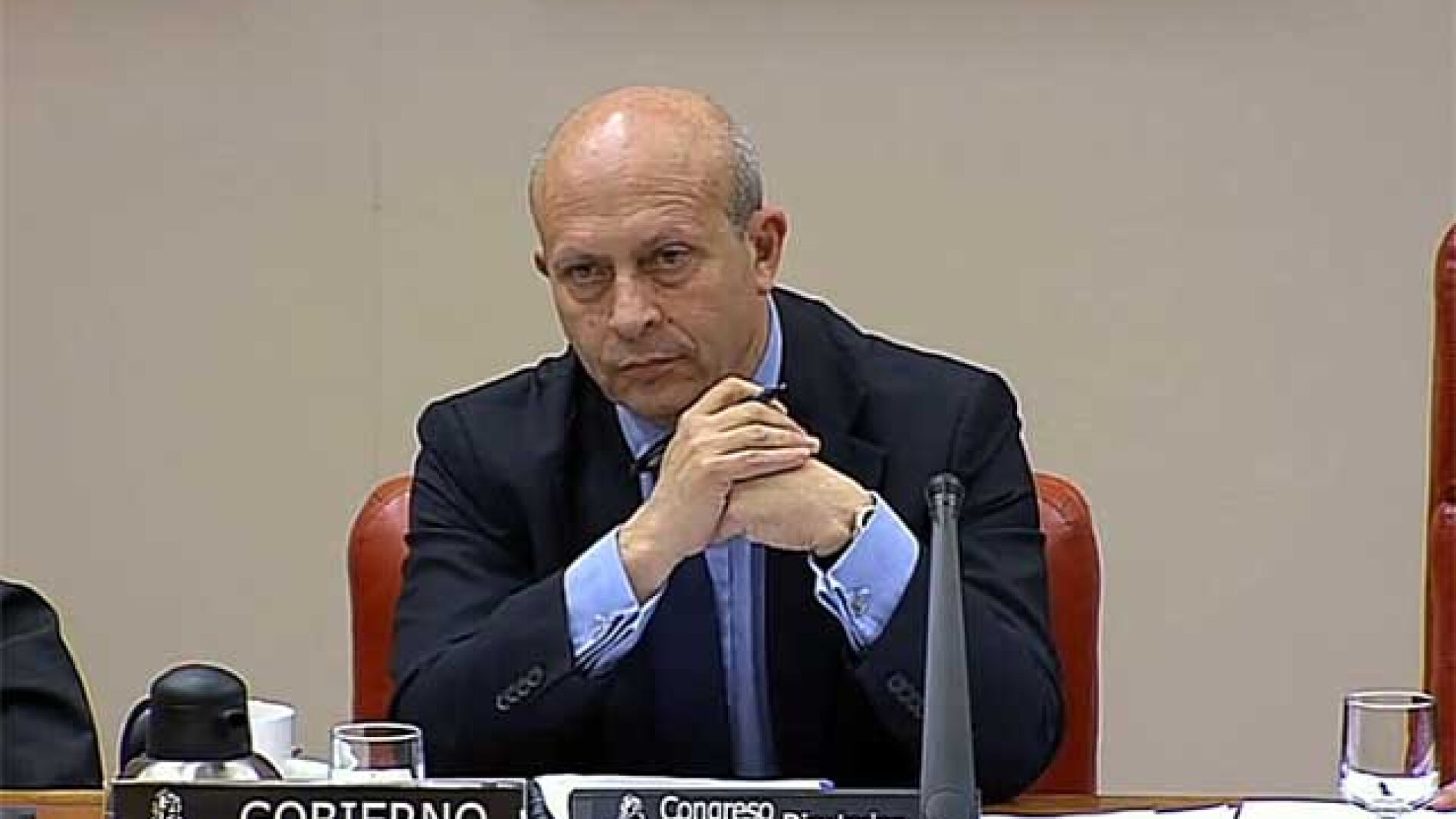 Jos&eacute; Ignacio Wert en el Congreso