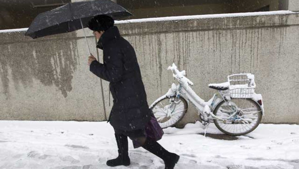 Temporal de nieve en Suiza