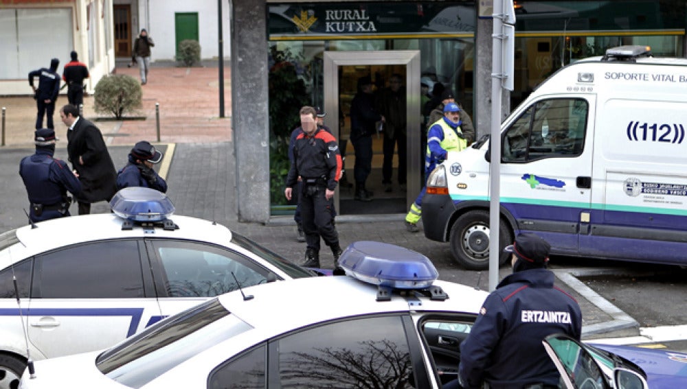 Intento de atraco en una 'Rural Kutxa' de Guipúzcoa