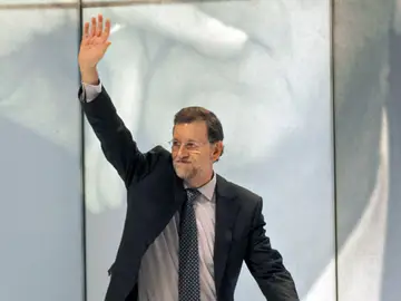 Mariano Rajoy en el homenaje a Manuel Fraga Mariano Rajoy en el homenaje a Manuel Fraga