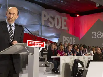 El nuevo secretario General, Alfredo Rubalcaba El nuevo secretario General, Alfredo Rubalcaba