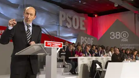 El nuevo secretario General, Alfredo Rubalcaba El nuevo secretario General, Alfredo Rubalcaba