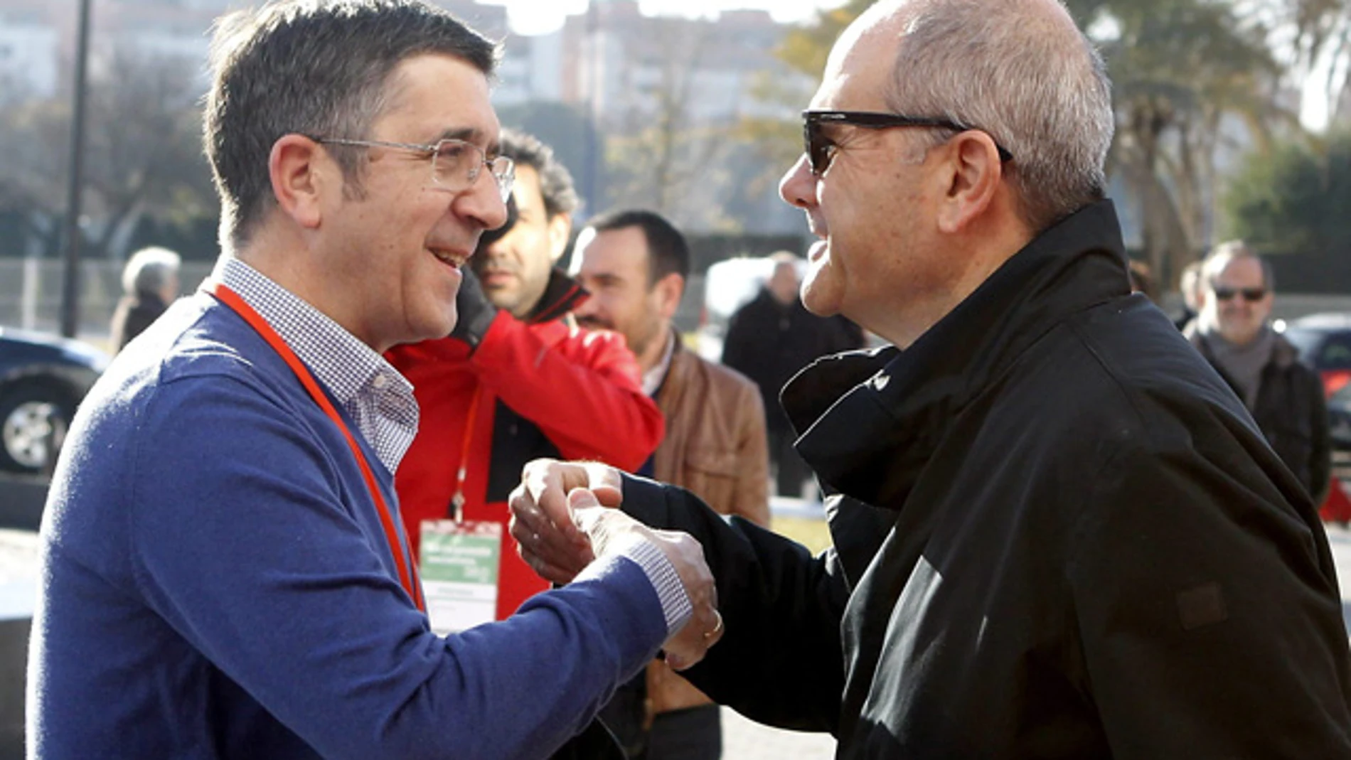 Patxi López, junto a Manuel Chaves Patxi López, junto a Manuel Chaves