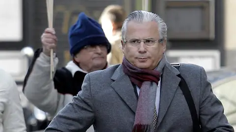 Garzón, a su llegada al Tribunal Supremo Garzón, a su llegada al Tribunal Supremo