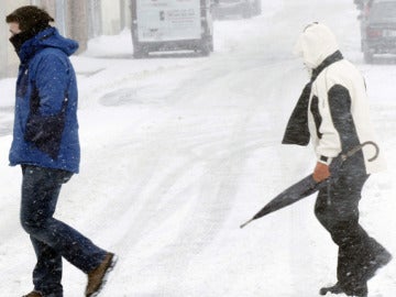 Nieve en la Península