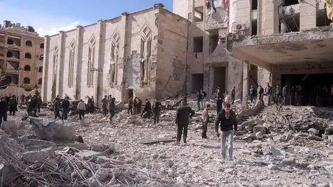 La ciudad de Alepo, centro económico de Siria La ciudad de Alepo, centro económico de Siria