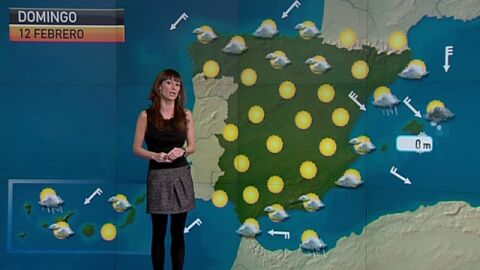 La previsi&oacute;n del tiempo (11-02-2012) Noche