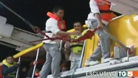 Im&aacute;genes ineditas del Costa Concordia