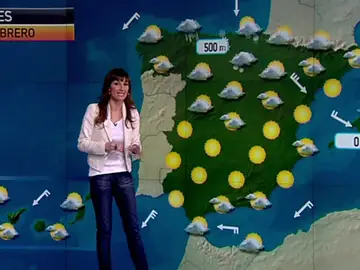 La previsión del tiempo (12-02-2012) Noche La previsión del tiempo (12-02-2012) Noche