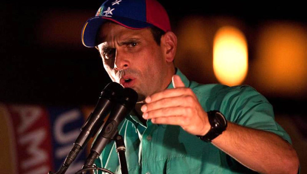 Henrique Capriles, líder de la oposición venezolana