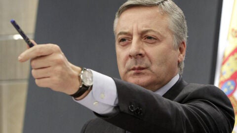 Blanco, en un momento de la rueda de prensa posterior al Consejo