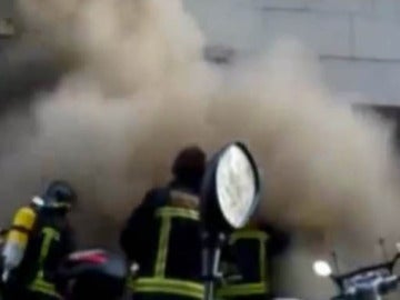 Explosión en una tienda de Barcelona Explosión en una tienda de Barcelona