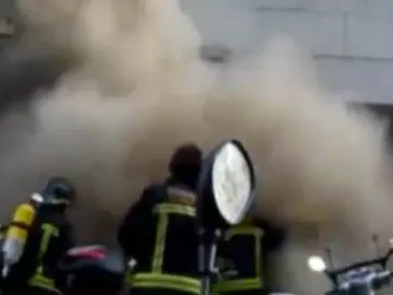Explosión en una tienda de Barcelona Explosión en una tienda de Barcelona