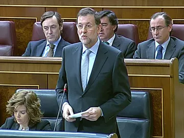 Mariano Rajoy, en el Congreso Mariano Rajoy, en el Congreso