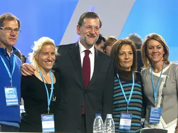 Rajoy en el Congreso del PP Rajoy en el Congreso del PP