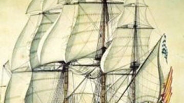 Imagen del galeón 'Nuestra señora de las Mercedes'.