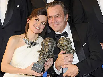 Elena Anaya y José Coronado, con el Goya Elena Anaya y José Coronado, con el Goya