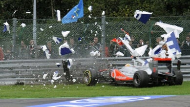 GP de Bélgica 2012: Chubasquero para la 'parada del autobús'