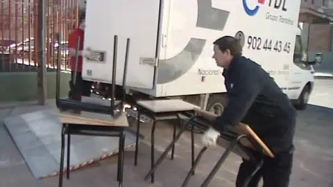 Pupitres embargados Pupitres embargados