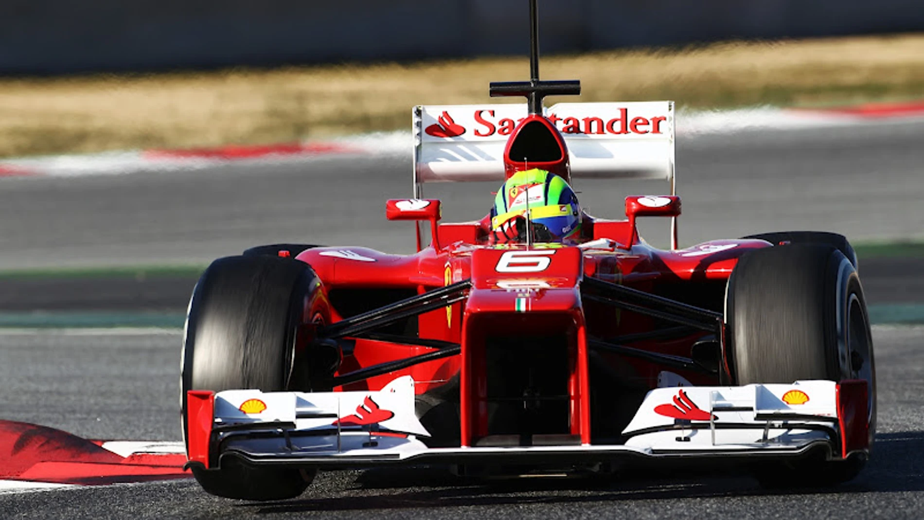 Felipe Massa, en Montmeló