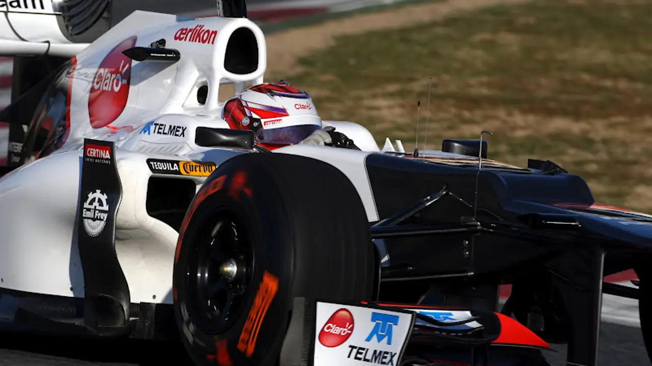 Kamui Kobayashi en Montmeló