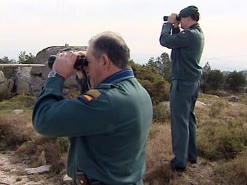 La Guardia Civil gallega trabaja en la reducción de incendios