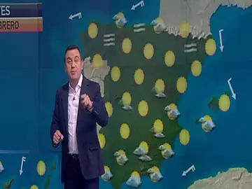 La previsión del tiempo (27-02-2012) Mediodía La previsión del tiempo (27-02-2012) Mediodía