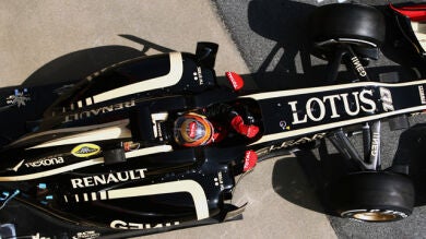 Grosjean le arrebata el mejor tiempo a Button en el último suspiro