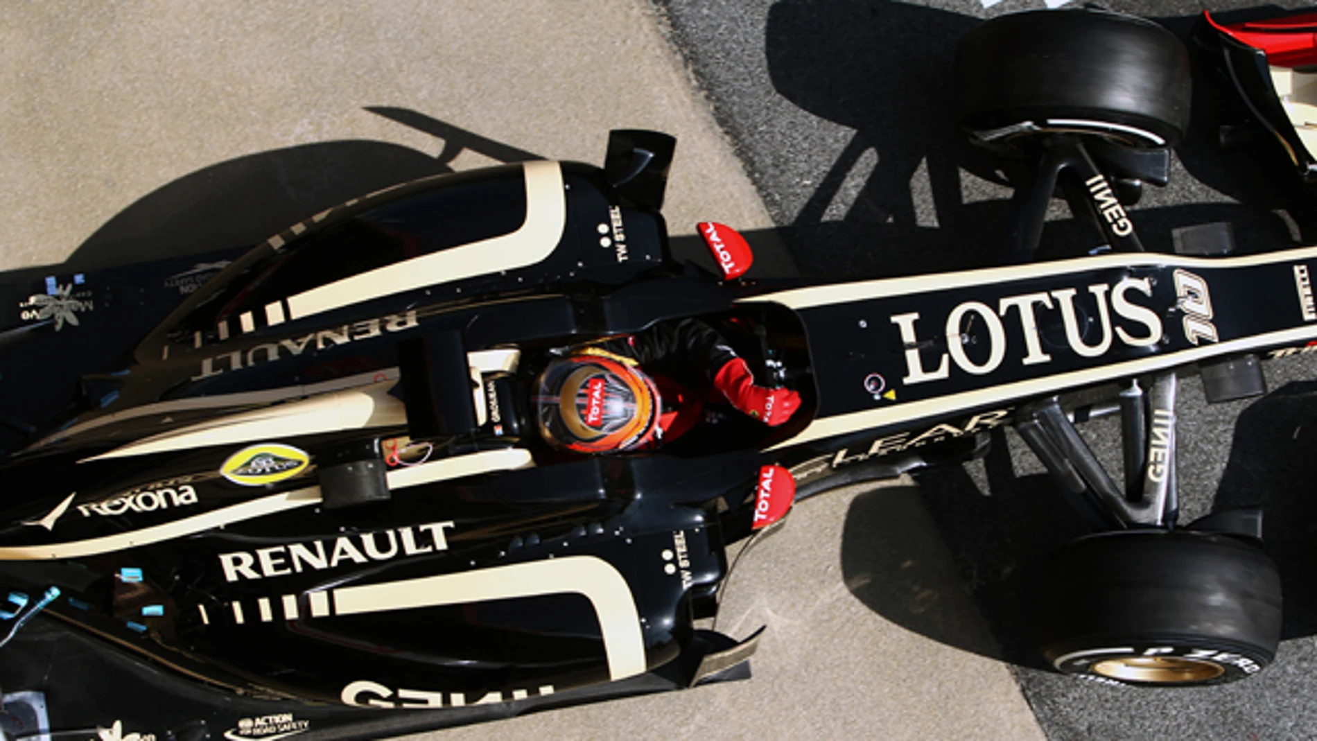 Grosjean planta cara en Montmeló