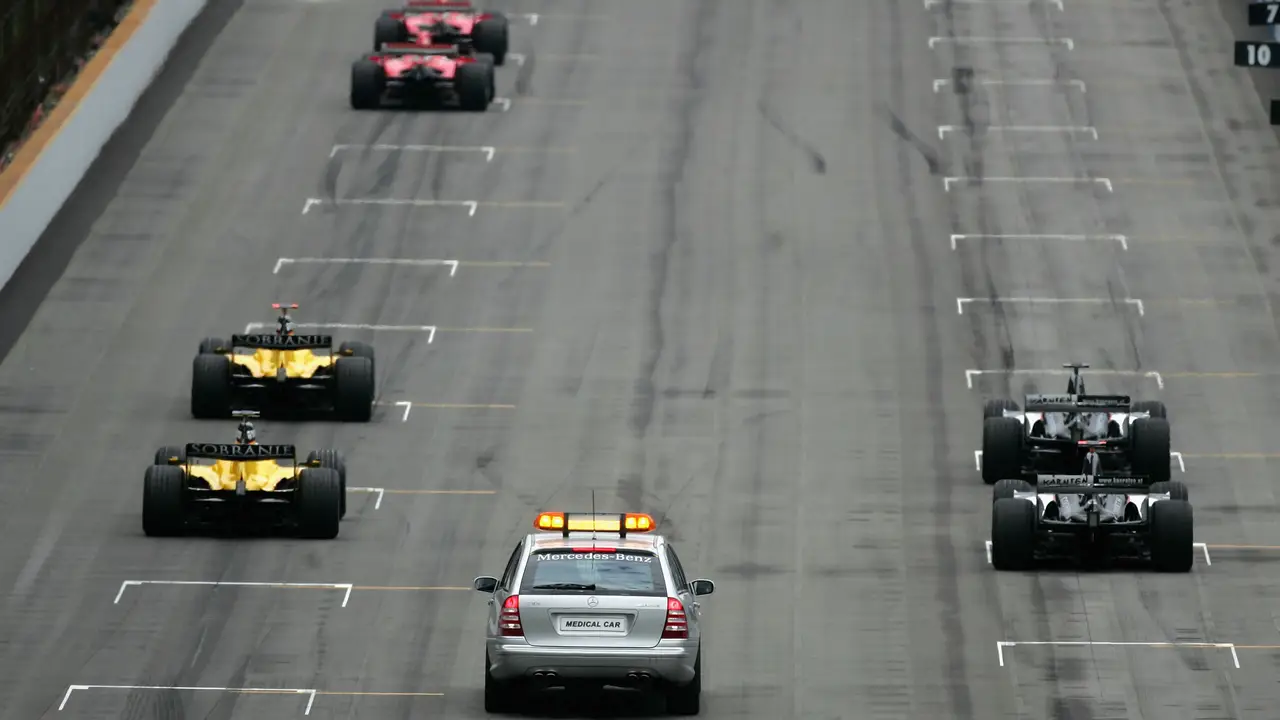 Polémica salida en el GP de Estados Unidos
