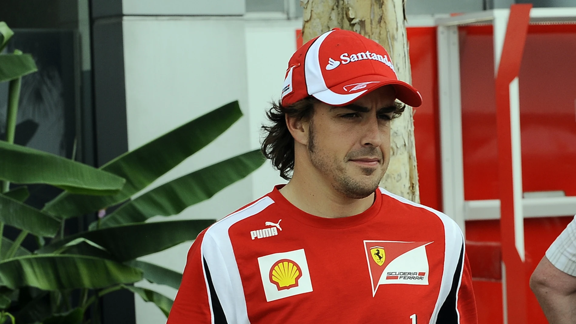 Fernando Alonso en el circuito de Sepang