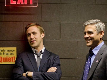 Ryan Gosling y George Clooney, protagonistas de 'Los idus de marzo'