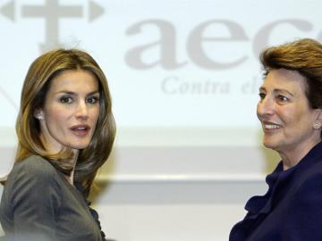Letizia presenta la nueva campaña de la Asociación Española contra el cáncer